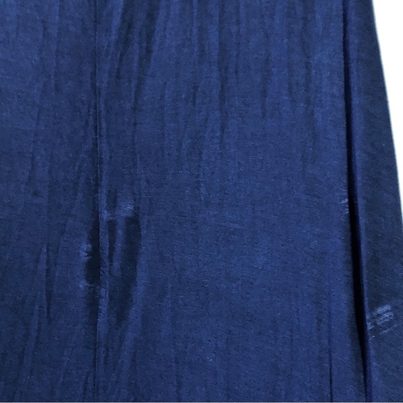 American Twist Knitted Jersey Halter Colorblock Maxi Tank Top Halter Dress S - Picture 3 of 8